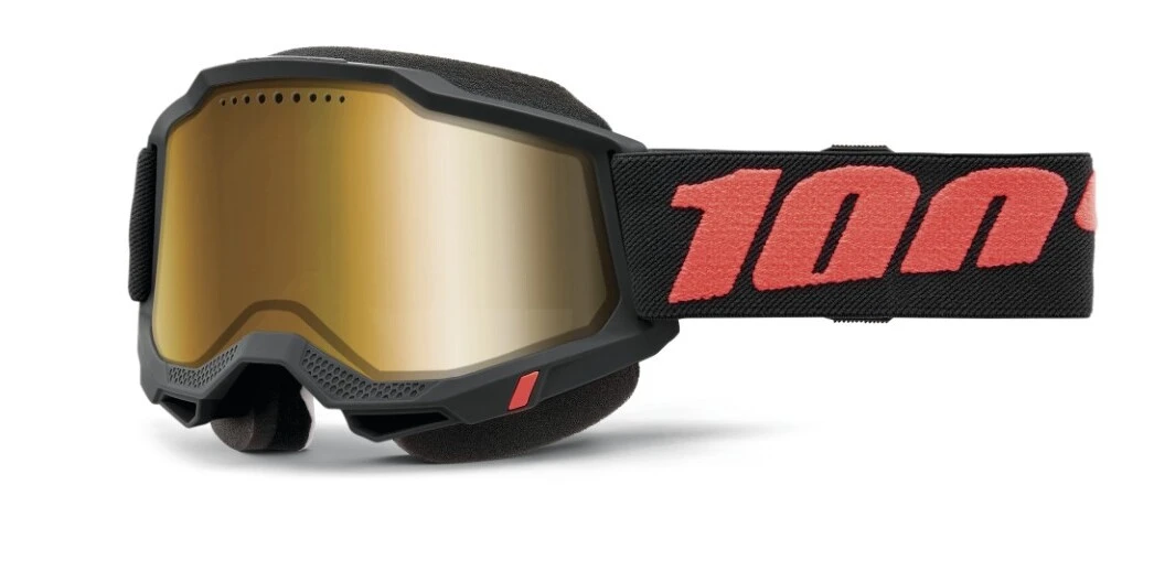 100% Accuri 2 Snowmobile Goggles - Mirrored Lens 6 100% Accuri 2 Snowmobile Goggles - Mirrored Lens - Image 4
