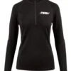 509 FZN Women's Merino Quarter Zip Shirt -Motorcycle Accessories 509 fzn womens merino quarter zip shirt black