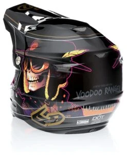 6D ATR-2 Voodoo Ranger Helmet 7 6D ATR-2 Voodoo Ranger Helmet -Motorcycle Accessories 6 datr2 voodoo ranger helmet gloss black 2