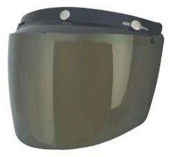 AFX 3-Snap Flip-Up Face Shield -Motorcycle Accessories afx3 snap flip up face shield gold mirror