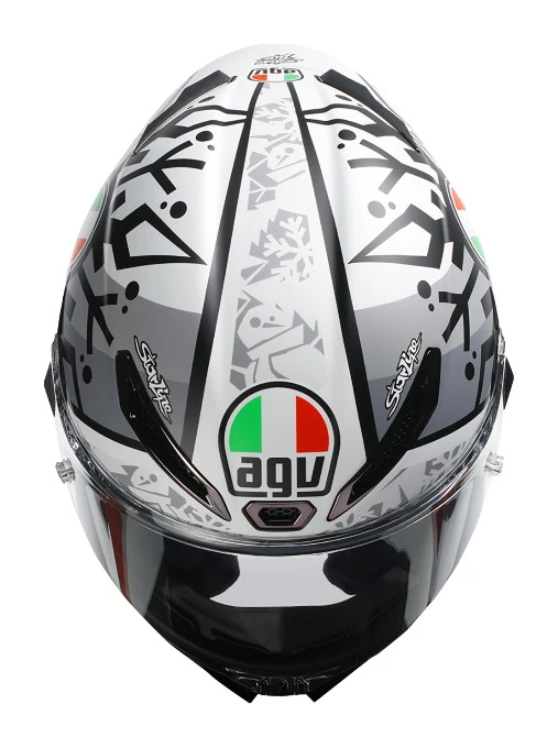 AGV Pista GP RR Mir Winter Test 2021 Helmet 6 AGV Pista GP RR Mir Winter Test 2021 Helmet - Image 4