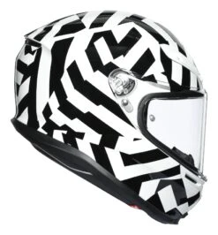 AGV K6 Secret Helmet 10 AGV K6 Secret Helmet -Motorcycle Accessories agvk6 secret helmet black white 1