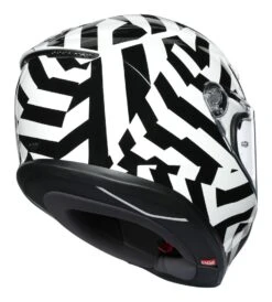 AGV K6 Secret Helmet 11 AGV K6 Secret Helmet -Motorcycle Accessories agvk6 secret helmet black white 2