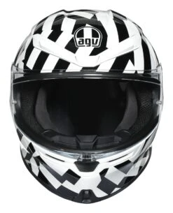 AGV K6 Secret Helmet 14 AGV K6 Secret Helmet -Motorcycle Accessories agvk6 secret helmet black white 5