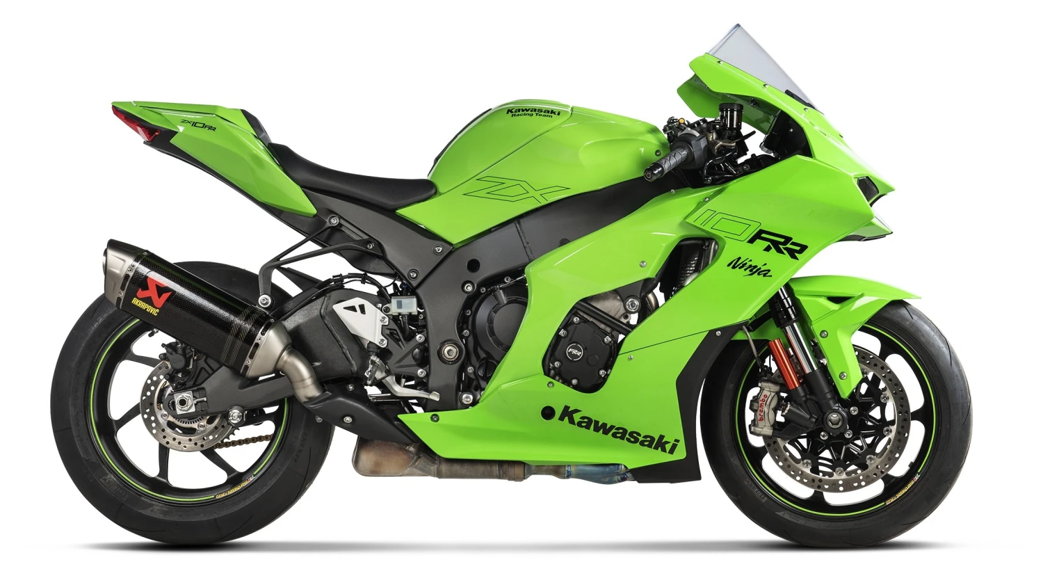 Akrapovic Homologated Slip-On Exhaust Kawasaki ZX-10R / ZX-10RR 2021-2022 Carbon Fiber [Previously Installed] - Image 2