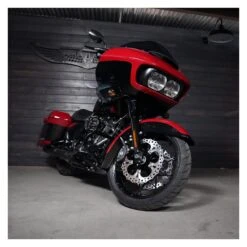 Arlen Ness 13" Jagged Brake Rotor For Harley Touring 2014-2023 -Motorcycle Accessories arlen ness13 in jagged rotor kit front spoke mount 3