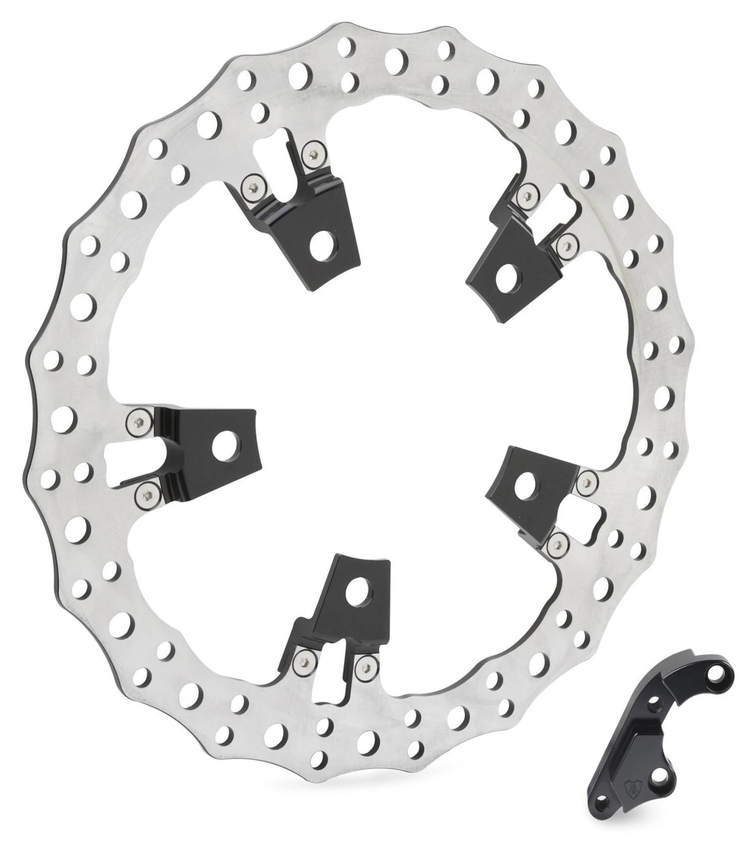 Arlen Ness 14" Jagged Spoke Mount Rotor Kit For Harley Touring 2014-2023 3 Arlen Ness 14" Jagged Spoke Mount Rotor Kit For Harley Touring 2014-2023