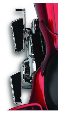 Arlen Ness Beveled Fusion Series Driver Floorboards For Harley 1984-2023 -Motorcycle Accessories arlen ness beveled fusion series driver floorboards for harley19842016 chrome 2