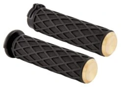 Arlen Ness Diamond Grips For Harley With Throttle By Wire -Motorcycle Accessories arlen ness diamond grips tbw 1