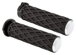 Arlen Ness Diamond Grips For Harley With Throttle By Wire -Motorcycle Accessories arlen ness diamond grips tbw