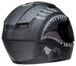 Bell Helmets Bell Qualifier DLX Mips Devil May Care Helmet -Motorcycle Accessories bell qualifier dlxmips devil may care helmet black grey 4