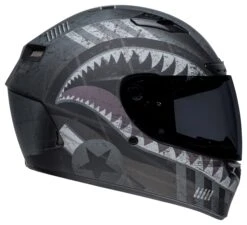 Bell Helmets Bell Qualifier DLX Mips Devil May Care Helmet -Motorcycle Accessories bell qualifier dlxmips devil may care helmet black grey 5