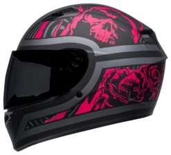 Bell Helmets Bell Qualifier Rebel Helmet -Motorcycle Accessories bell qualifier rebel helmet matte black pink 2