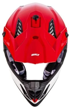 BILT Lux Defeater Race Helmet 8 BILT Lux Defeater Race Helmet -Motorcycle Accessories bilt lux defeater race helmet white red blue 2