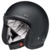 Biltwell Bonanza Factory Helmet -Motorcycle Accessories biltwell bonanza factory helmet flat black
