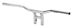 Biltwell Tyson Pullback XL 1 1/4" TBW Handlebars -Motorcycle Accessories biltwell tyson pullback xl114 tbw handlebars chrome 2