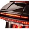 Ciro Streak LIGHTSTRIKE Trunk Light For Harley Touring 2014-2023 -Motorcycle Accessories ciro trunk light with lightstrike technology light smoke lens