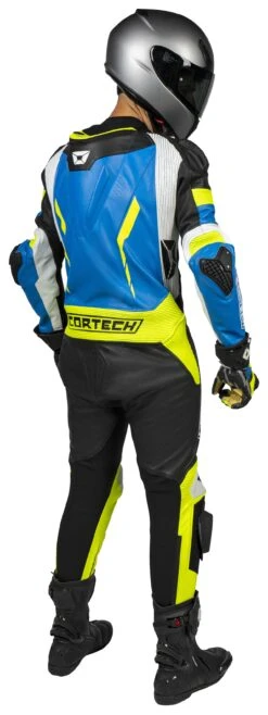 Cortech Sector Pro Air Race Suit -Motorcycle Accessories cortech sector pro air race suit blue hiviz 3