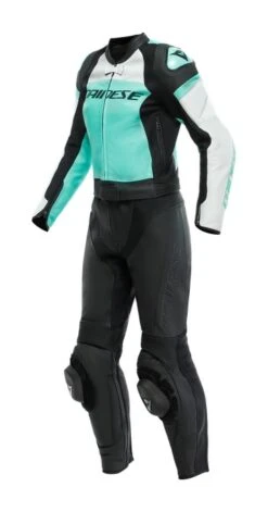 Dainese Mirage Two Piece Women's Race Suit 10 Dainese Mirage Two Piece Women's Race Suit -Motorcycle Accessories dainese mirage two piece womens race suit black aqua grey
