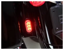 Denali T3 Rear Switchback LEDTurn Signal Pods -Motorcycle Accessories denali t3 rear switchback led turn signal pods black