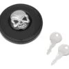 Drag Specialties Screw-In Locking Skull Gas Cap For Harley 1996-2018 -Motorcycle Accessories drag specialties screw in locking skull gas cap for harley19841996 black