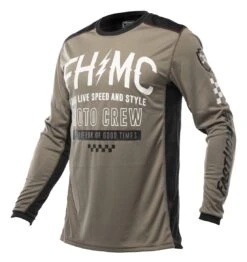 Fasthouse Grindhouse Cypher Jersey -Motorcycle Accessories fasthouse grindhouse cypher jersey moss grey
