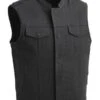 First Manufacturing Havoc Twill Vest 2 First Manufacturing Havoc Twill Vest -Motorcycle Accessories first manufacturing havoc motorcycle twill vest black