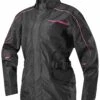 Firstgear Triton Women's Rain Jacket -Motorcycle Accessories firstgear triton womens rain jacket black pink