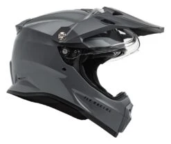 Fly Racing Trekker Helmet -Motorcycle Accessories fly racing dirt trekker helmet grey 1