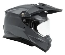 Fly Racing Trekker Helmet -Motorcycle Accessories fly racing dirt trekker helmet grey 2