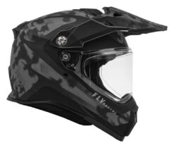 Fly Racing Trekker Pulse Helmet 26 Fly Racing Trekker Pulse Helmet -Motorcycle Accessories fly racing dirt trekker pulse helmet black grey 5