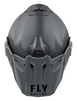 Fly Racing Trekker Helmet Grey / SM [Open Box] -Motorcycle Accessories fly racing trekker helmet grey sm open box grey 4