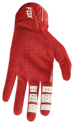 Fox Racing Airline Gloves -Motorcycle Accessories fox racing airline gloves red 1
