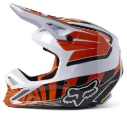 Fox Racing V1 Goat Helmet 24 Fox Racing V1 Goat Helmet -Motorcycle Accessories fox racing v1 goat helmet orange 4