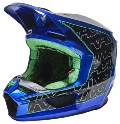 Fox Racing V1 Peril Helmet 19 Fox Racing V1 Peril Helmet -Motorcycle Accessories fox racing v1 peril helmet blue 2