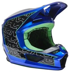 Fox Racing V1 Peril Helmet 17 Fox Racing V1 Peril Helmet -Motorcycle Accessories fox racing v1 peril helmet blue