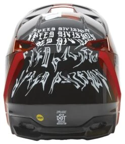 Fox Racing V1 Peril Helmet 15 Fox Racing V1 Peril Helmet -Motorcycle Accessories fox racing v1 peril helmet red 3