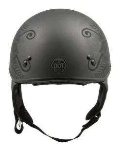 GMax HH65 Devotion Naked Helmet -Motorcycle Accessories g max hh65 naked devotion helmet black silver 2