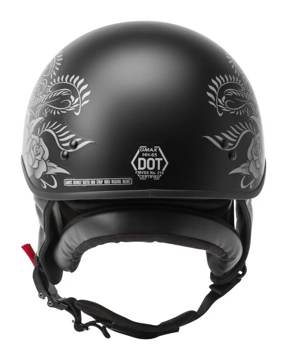GMax HH65 Rose Naked Helmet 5 GMax HH65 Rose Naked Helmet - Image 3
