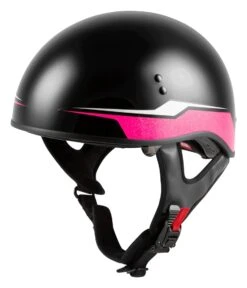 GMax HH65 Source Naked Helmet -Motorcycle Accessories g max hh65 source naked helmet black pink 4