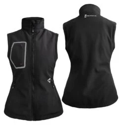 Gerbing 7V Torrid 2.0 Women's Softshell Heated Vest -Motorcycle Accessories gerbing7 v torrid20 womens softshell heated vest black 2