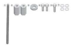 Givi TN5108KIT Engine Guards Fit Kit BMW R1200GS 2016-2018