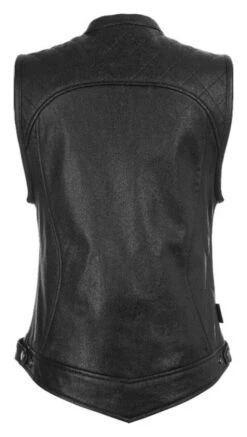 Highway 21 Ava Women's Vest -Motorcycle Accessories highway21 ava womens vest black 1