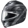 HJC C91SN Taly Dual Lens Helmet -Motorcycle Accessories hjcc91 sn taly dual lens helmet black grey