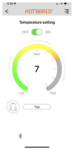 Hotwired 12v Bluetooth Heated Pant Liner -Motorcycle Accessories hotwired12v bluetooth heated jacket liner black 7