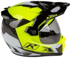 Klim Krios Pro Charger Helmet -Motorcycle Accessories klim krios pro charger helmet hi viz 1