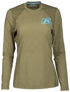 Klim Solstice -1.0 Women's Shirt -Motorcycle Accessories klim solstice10 womens shirt olive