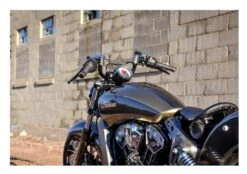 Klock Werks Narrow Kliphanger Handlebars For Indian Scout 2015-2023 -Motorcycle Accessories klock werks narrow kliphanger handlebars for indian scout20152016 1