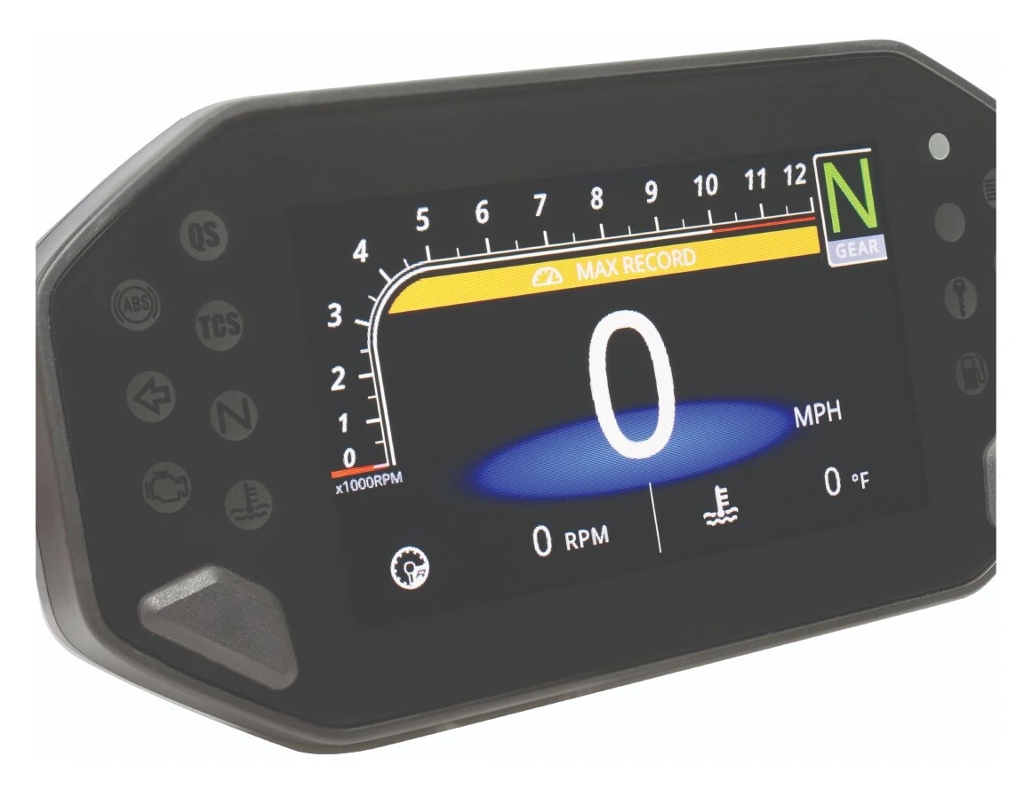 Koso RX-4 Multi-Function Display Yamaha MT-07 / MT-09 / XSR700 / XSR900 4 Koso RX-4 Multi-Function Display Yamaha MT-07 / MT-09 / XSR700 / XSR900 - Image 2