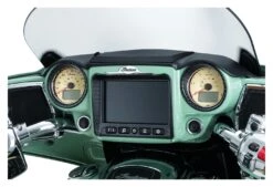 Kuryakyn Aztec Gauge Cluster Accents For Indian 2017-2023 -Motorcycle Accessories kuryakyn aztec gauge cluster accents for indian20172018 2
